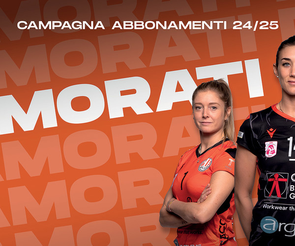 Innamorati di te! Parte la campagna abbonamenti 24/25, vivi il volley femminile di Serie A e ottieni tanti vantaggi