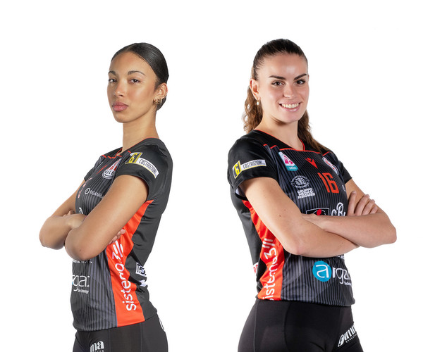 Due arancionere, Safa Allaoui e Sara Caruso, convocate in azzurro per uno stage di allenamento con il CT Velasco