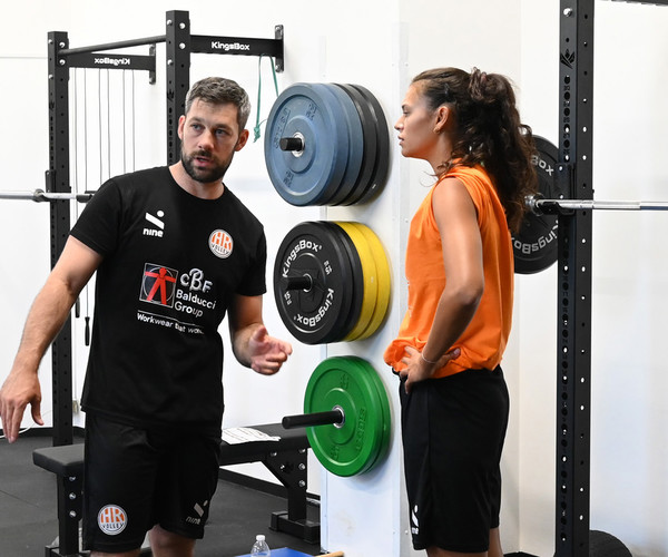 La terza settimana di preparazione verso la conclusione, il trainer Gabriele Rudi: "Ottimo inizio, si lavora con passione e determinazione"