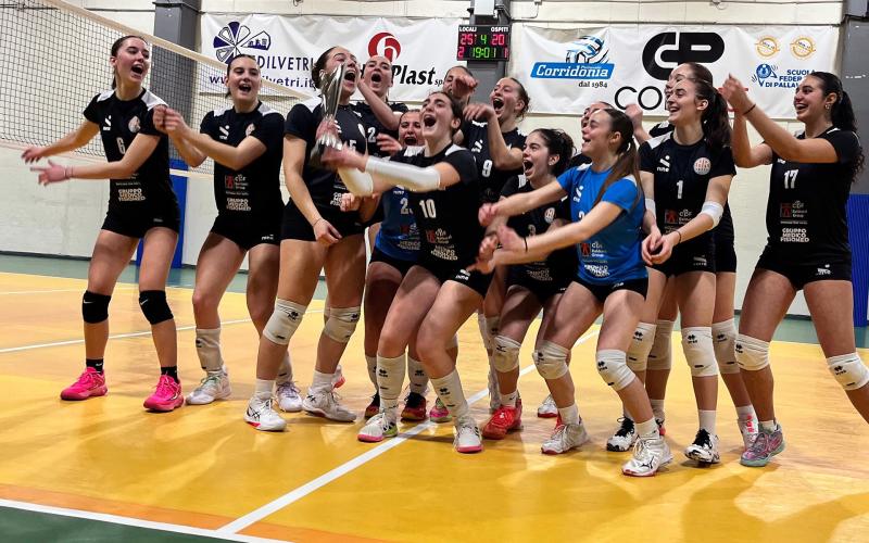 Primo trionfo stagionale per il settore giovanile CBF Balducci HR: la Under 18 targata Fisiomed è campione provinciale per la quarta volta di fila