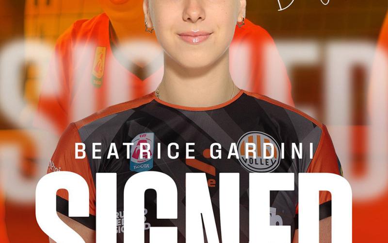 La schiacciatrice Beatrice Gardini è una nuova giocatrice della CBF Balducci HR: primo colpo di mercato arancionero per la stagione 2026/27