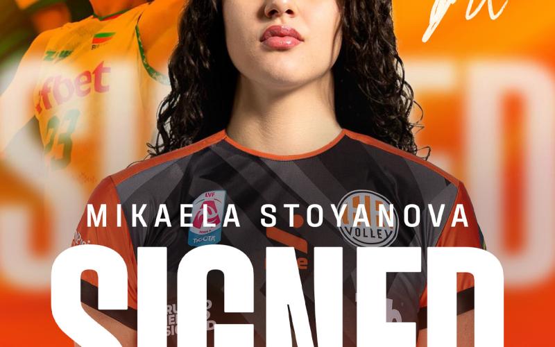 Mikaela Stoyanova è arancionera: l'opposta della Nazionale bulgara con la CBF Balducci HR per la stagione 2026/27 in A1
