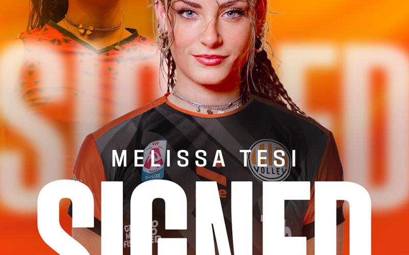 Il libero Melissa Tesi vestirà la maglia della CBF Balducci HR nel 2026/27: la giocatrice toscana completa il roster delle specialiste della seconda linea