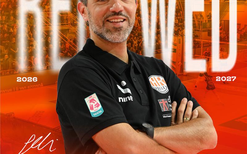 Luca Martinelli resta in arancionero, sarà l'assistant coach della CBF Balducci HR anche nella stagione 2026/27