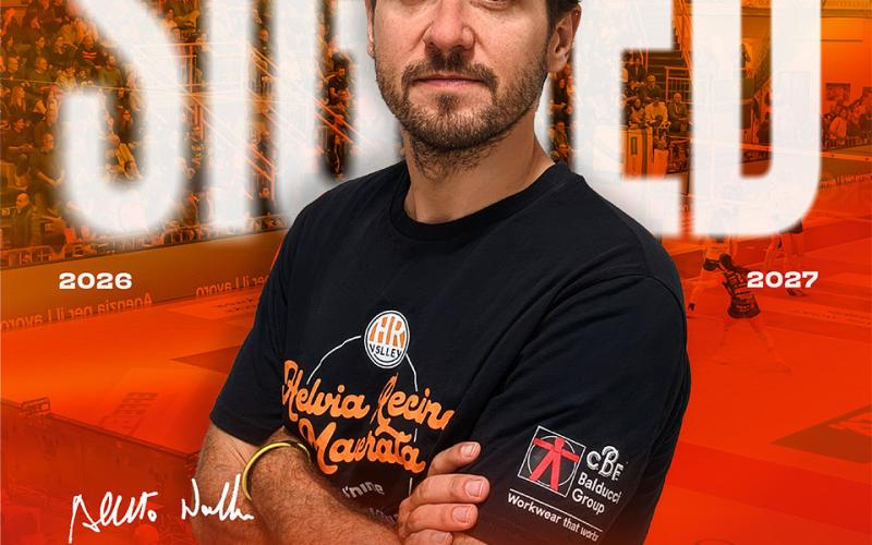 Nuovo arrivo nello staff CBF Balducci HR 26/27: ci sarà anche il tecnico piemontese Alberto Naddeo nel ruolo di assistant coach